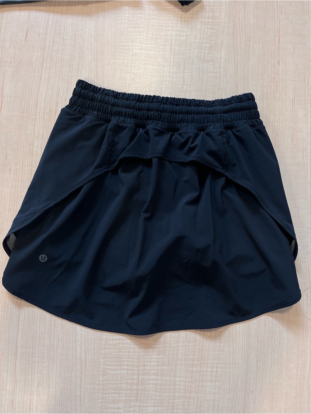 lululemon athletica Black Athletic Skort with Built-In Shorts hotty hot